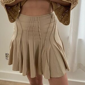 Plein Sud Anatomic Skirt Tan Vintage